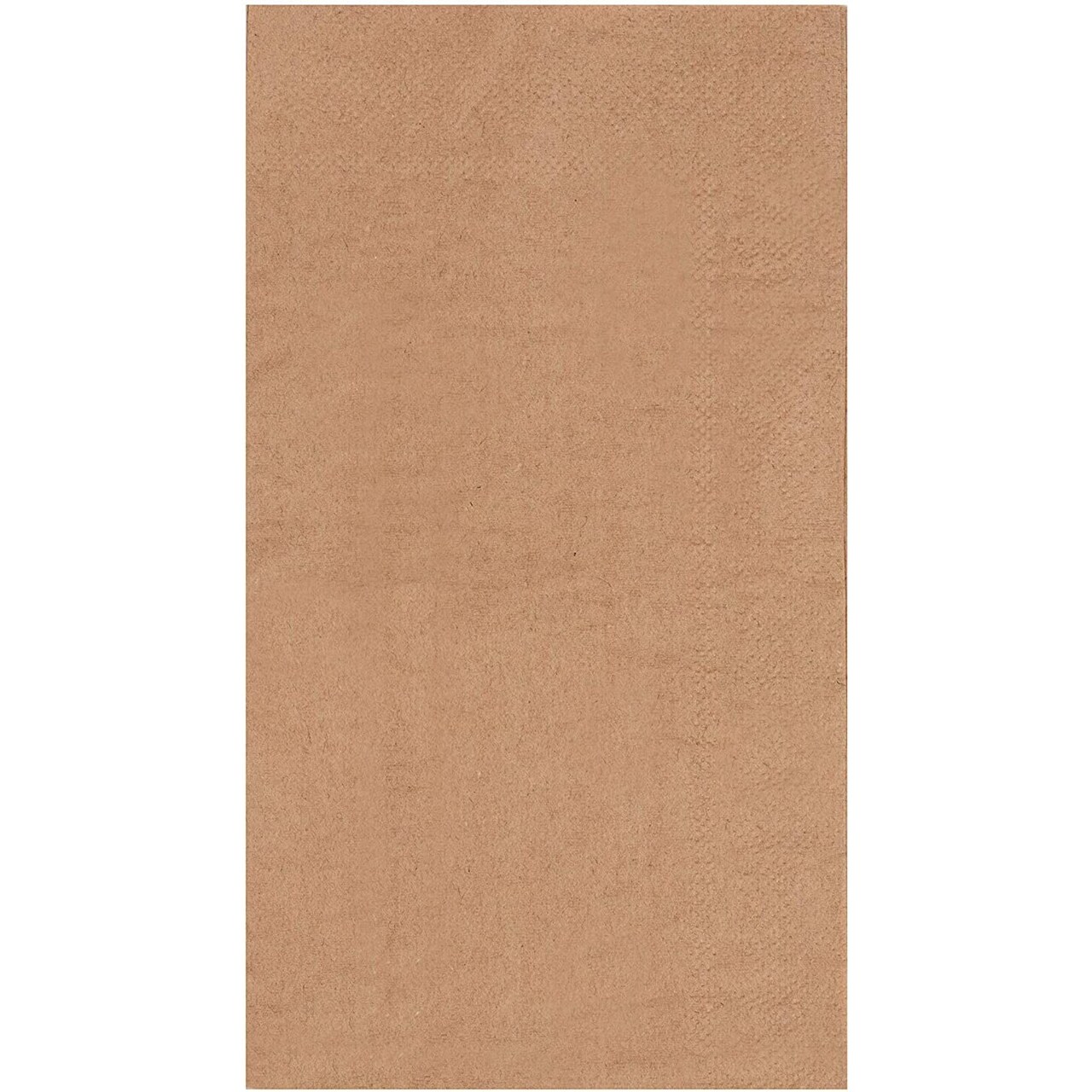 Kraft Party Supplies, Paper Napkins (Brown, 7.8 x 4.4 In, 200 Pack)